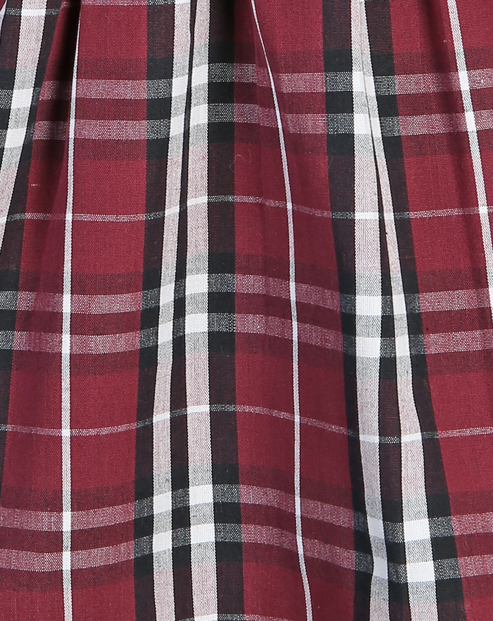 Webkleid KARO mit Langarmshirt in marine