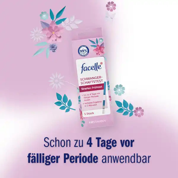 Schwangerschaftstest Streifen-Frühtest