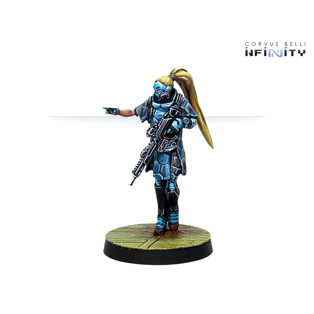 Infinity - PanOceania - Zulu Cobra, Special Recon and Intervention Team (Hacker)