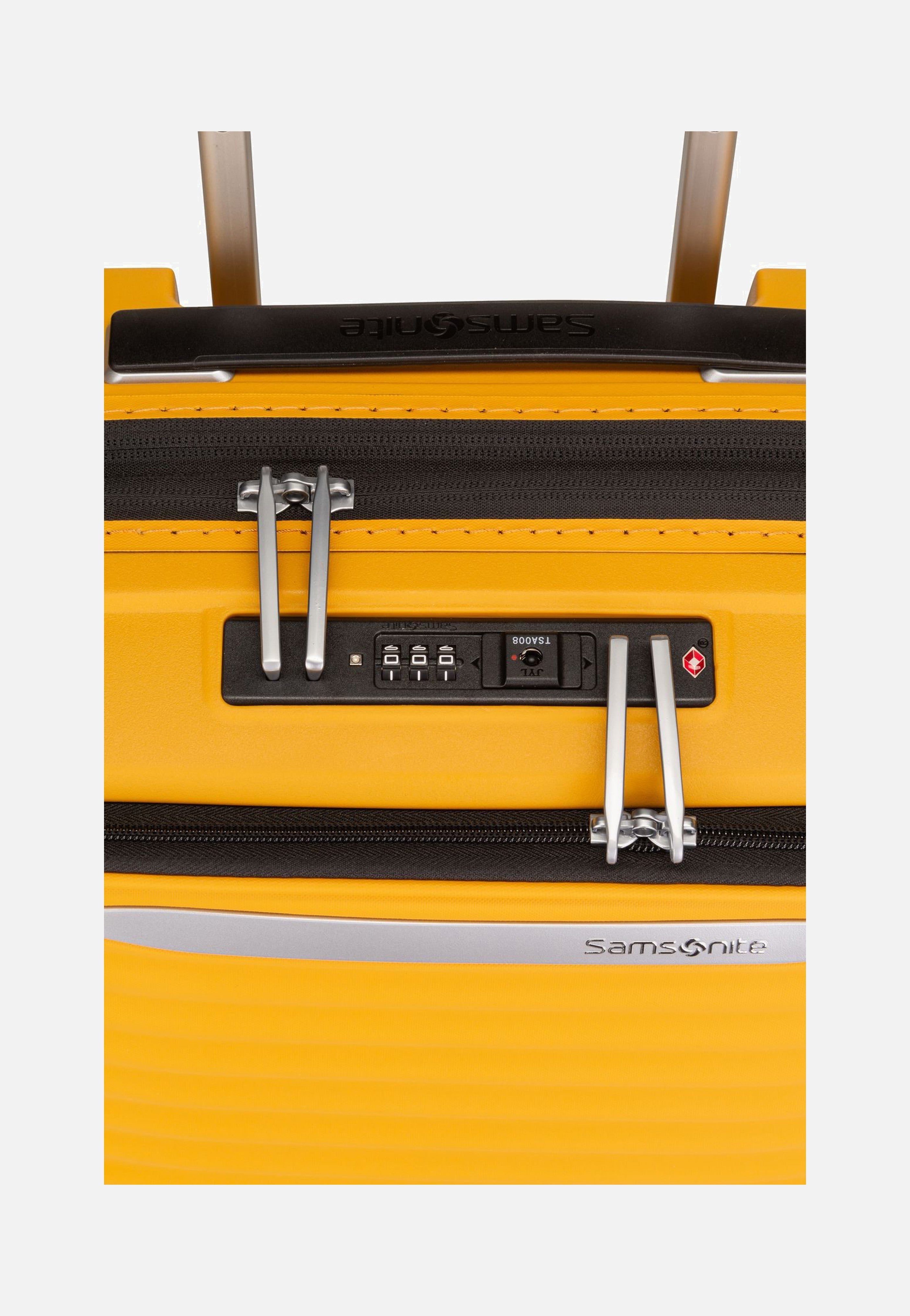 Upscape Spinner 55 EXP Easy Access Yellow - Koffer