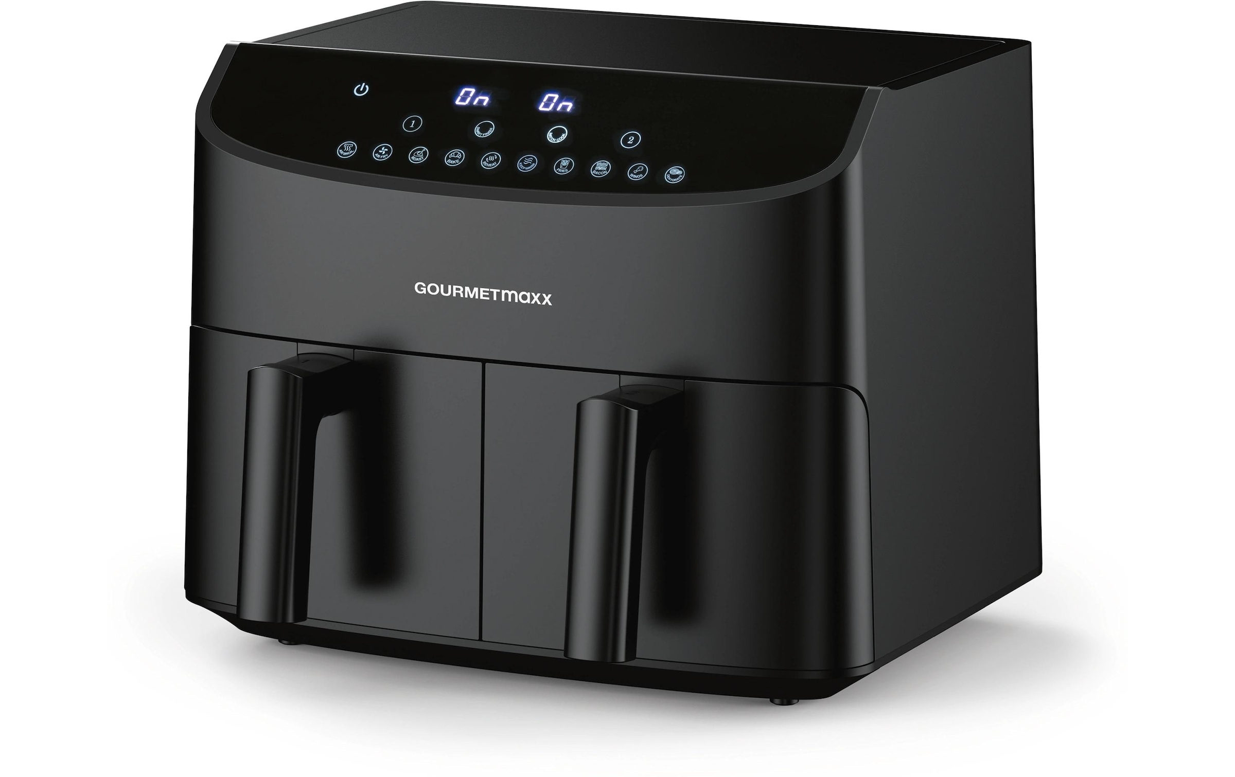 GOURMETmaxx Heissluftfritteuse »6 kg, Schwarz« 2400 W