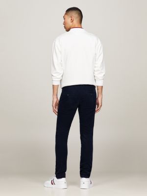Calças chino de veludo cotelê Bleecker Slim Fit