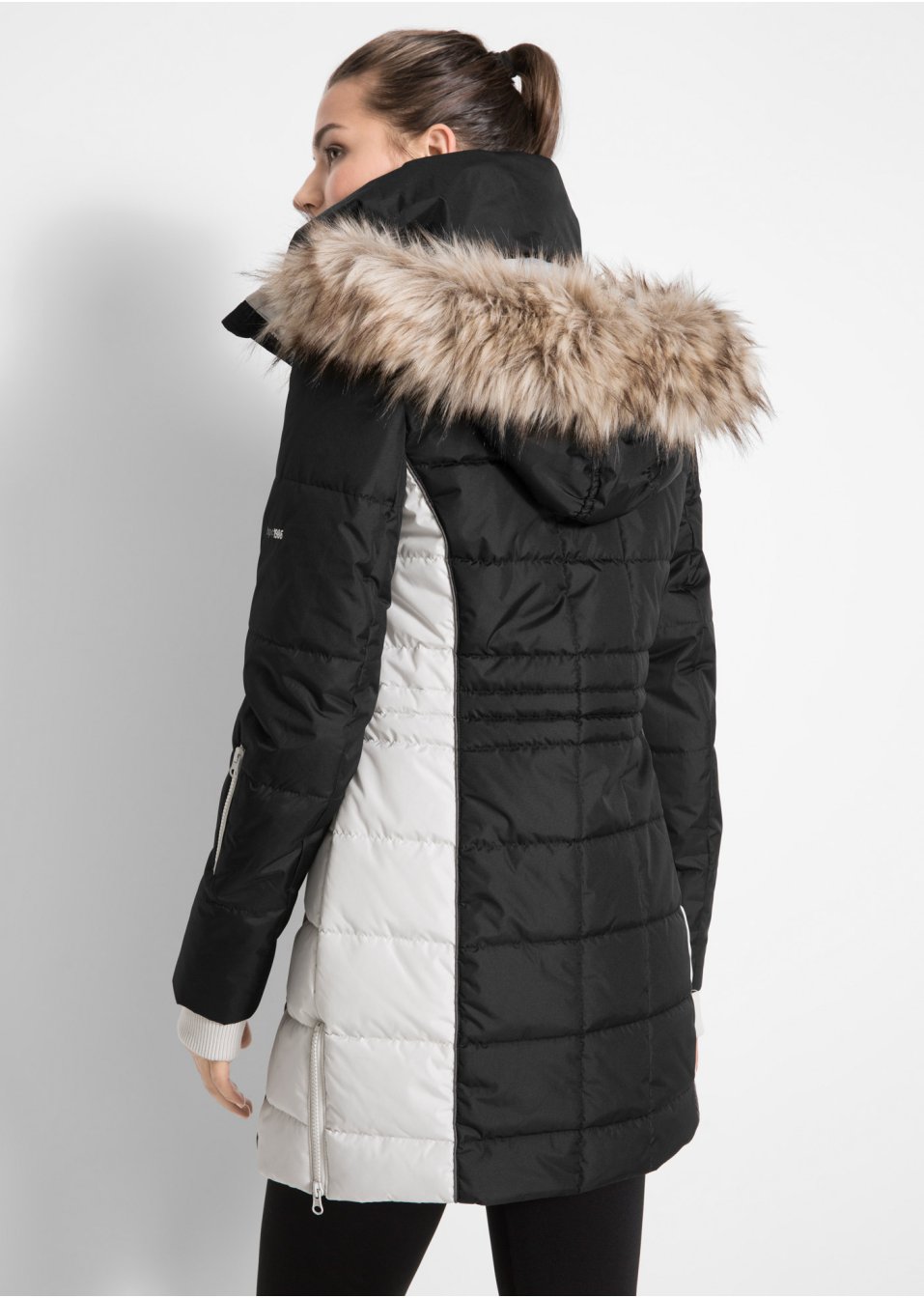 Manteau outdoor avec polyester recyclé