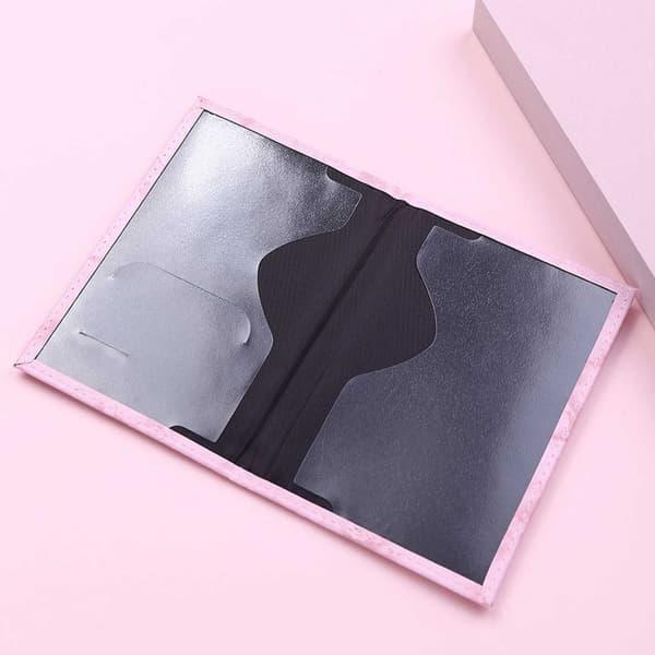 Passveske rosa marmor