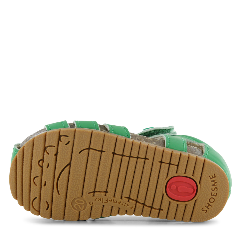 Shoesme groene sandaal Microleer | Sale
