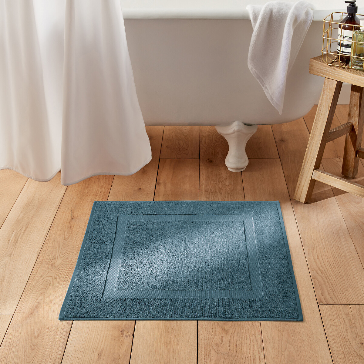 LA REDOUTE INTERIEURS<br>Tapete de banho turco liso 700 g/m², Scenario