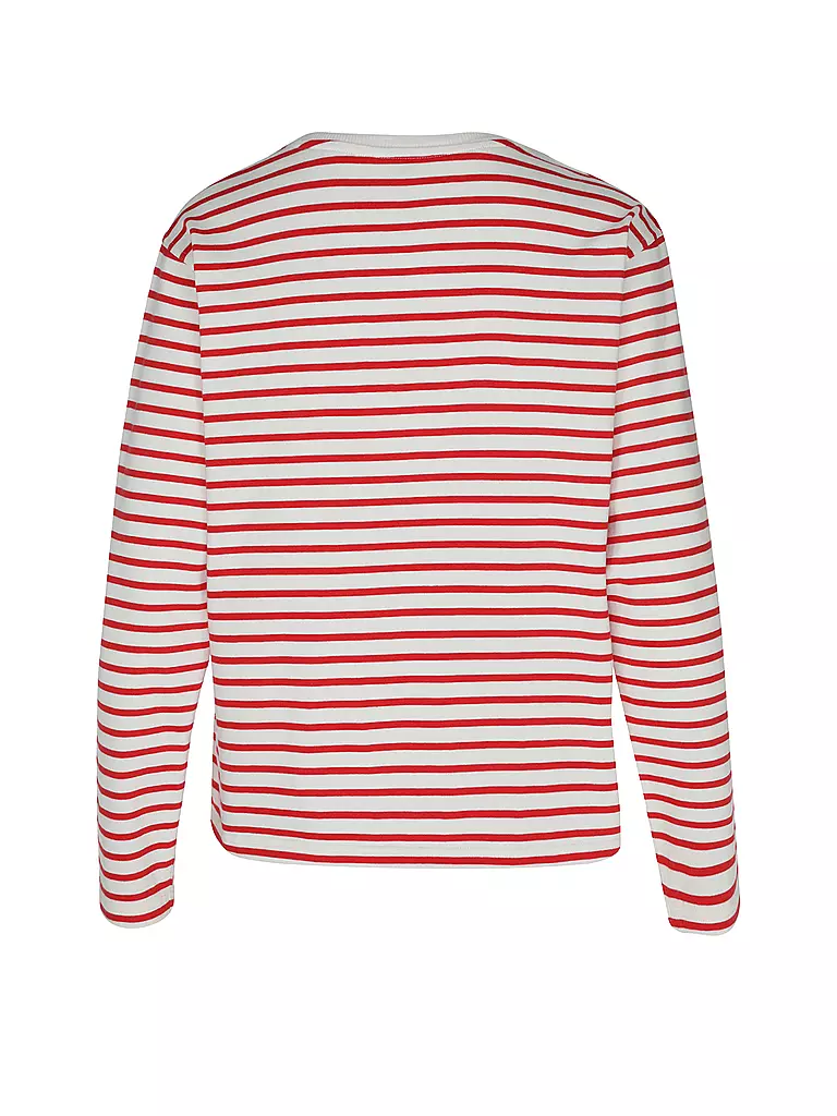PENN&INK Langarmshirt weiss