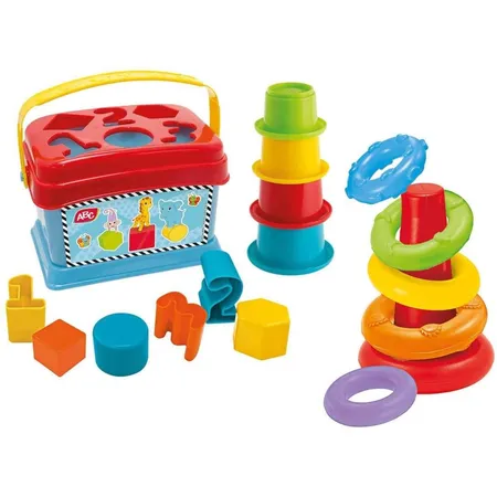 Simba ABC Baby Spielset Ringpyramide, 18 Teile
