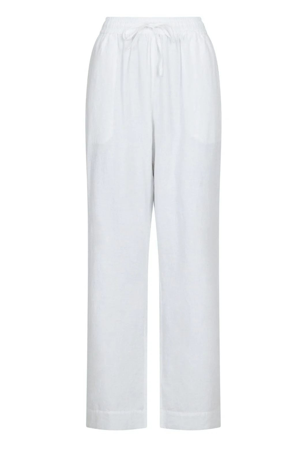 Neo Noir Sonar Linen Pants white