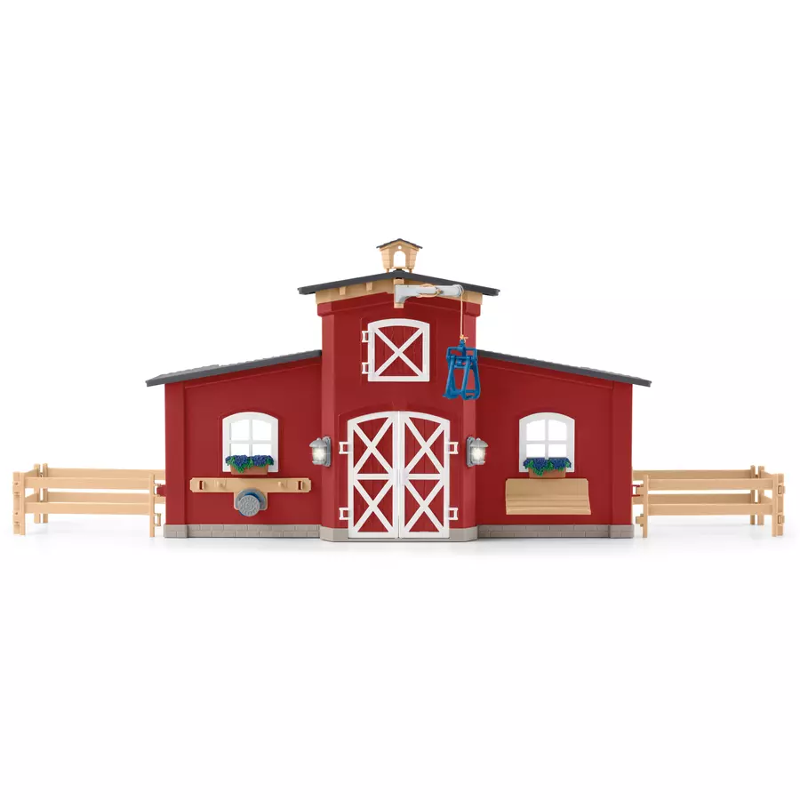 schleich® Farm World Große Farm mit Tieren und Zubehör 42606