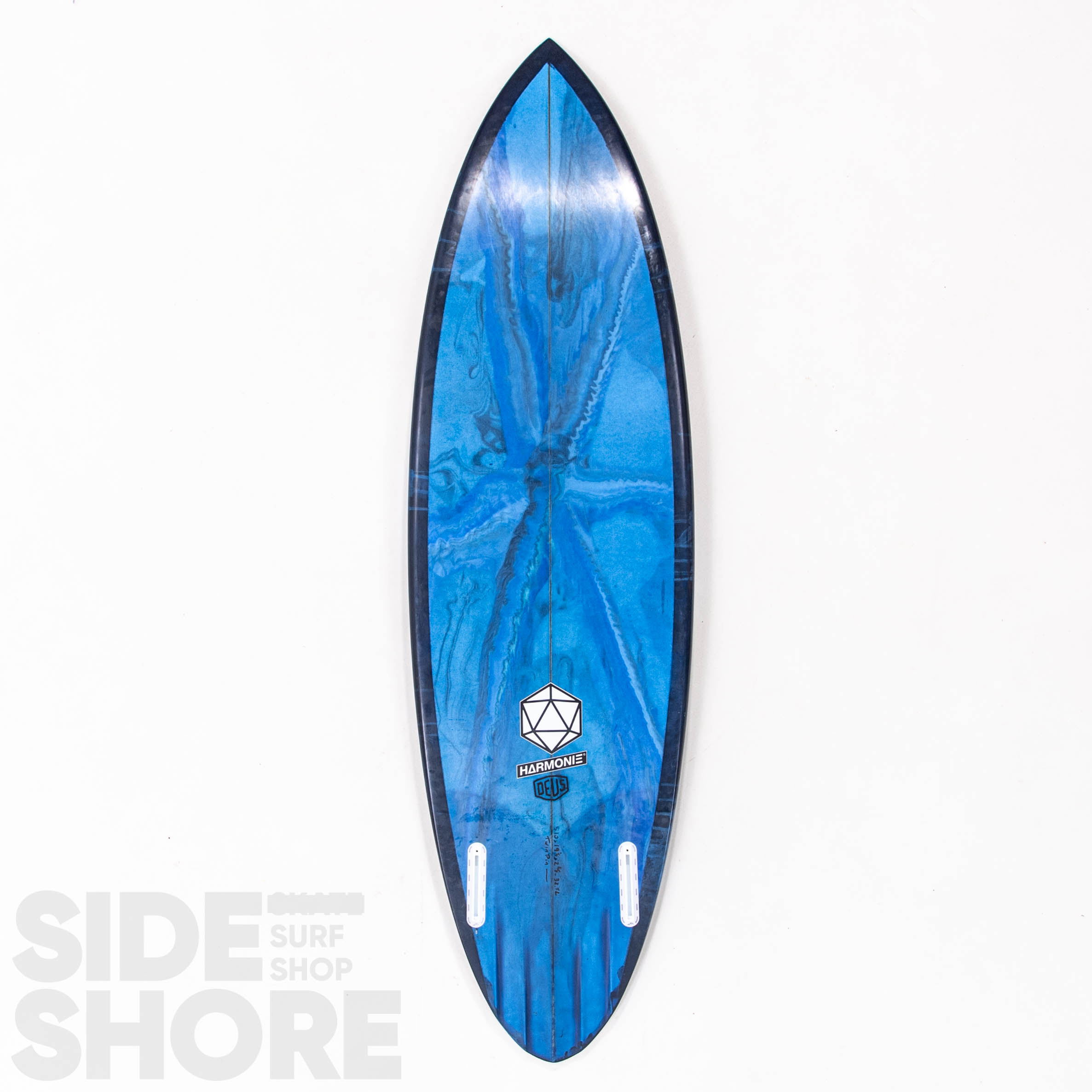 Harmonie Surfboard Twin Pin - 5'10 x 19 1/4'