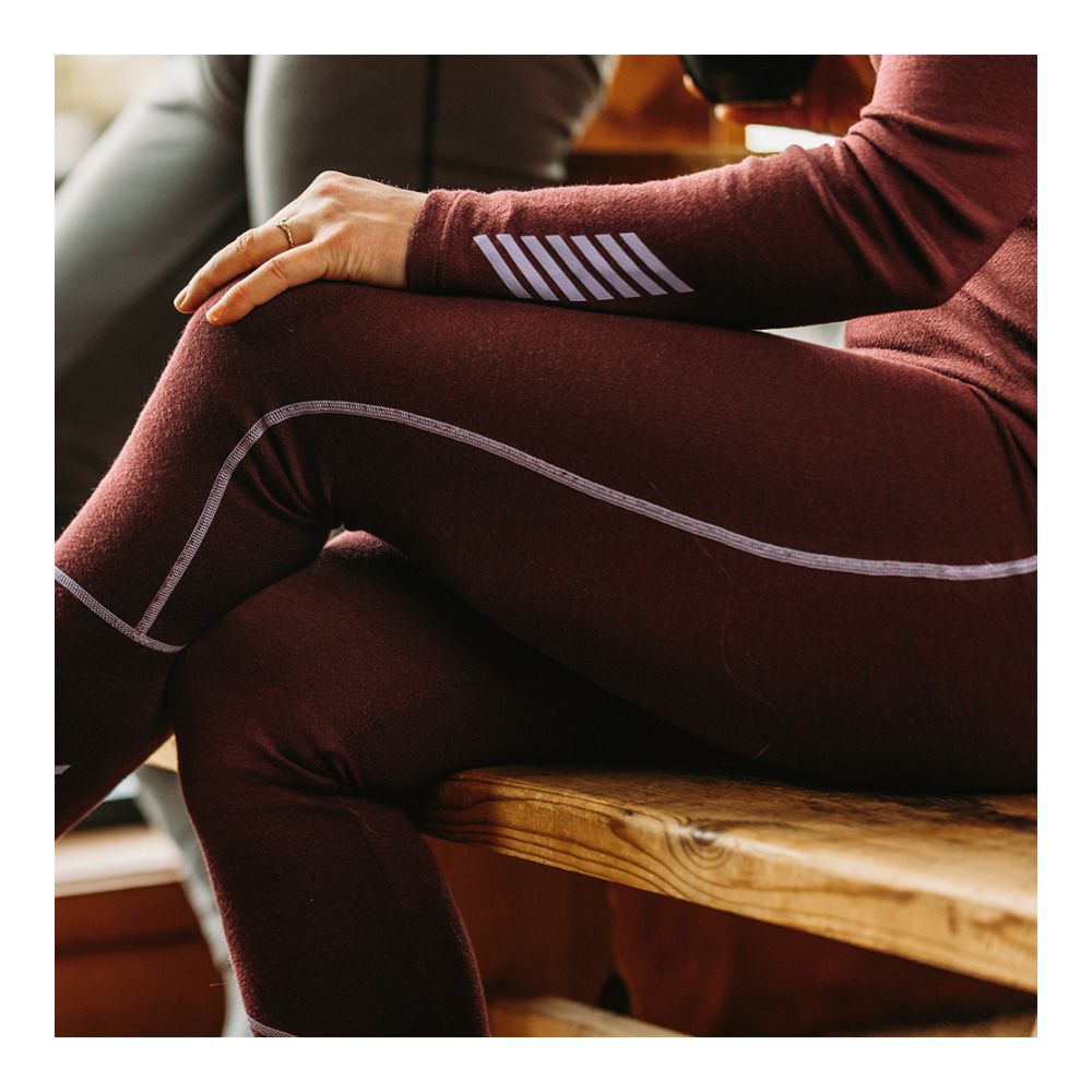 Helly Hansen LIFA MERINO MIDWEIGHT - Sous-couche Femme hickory