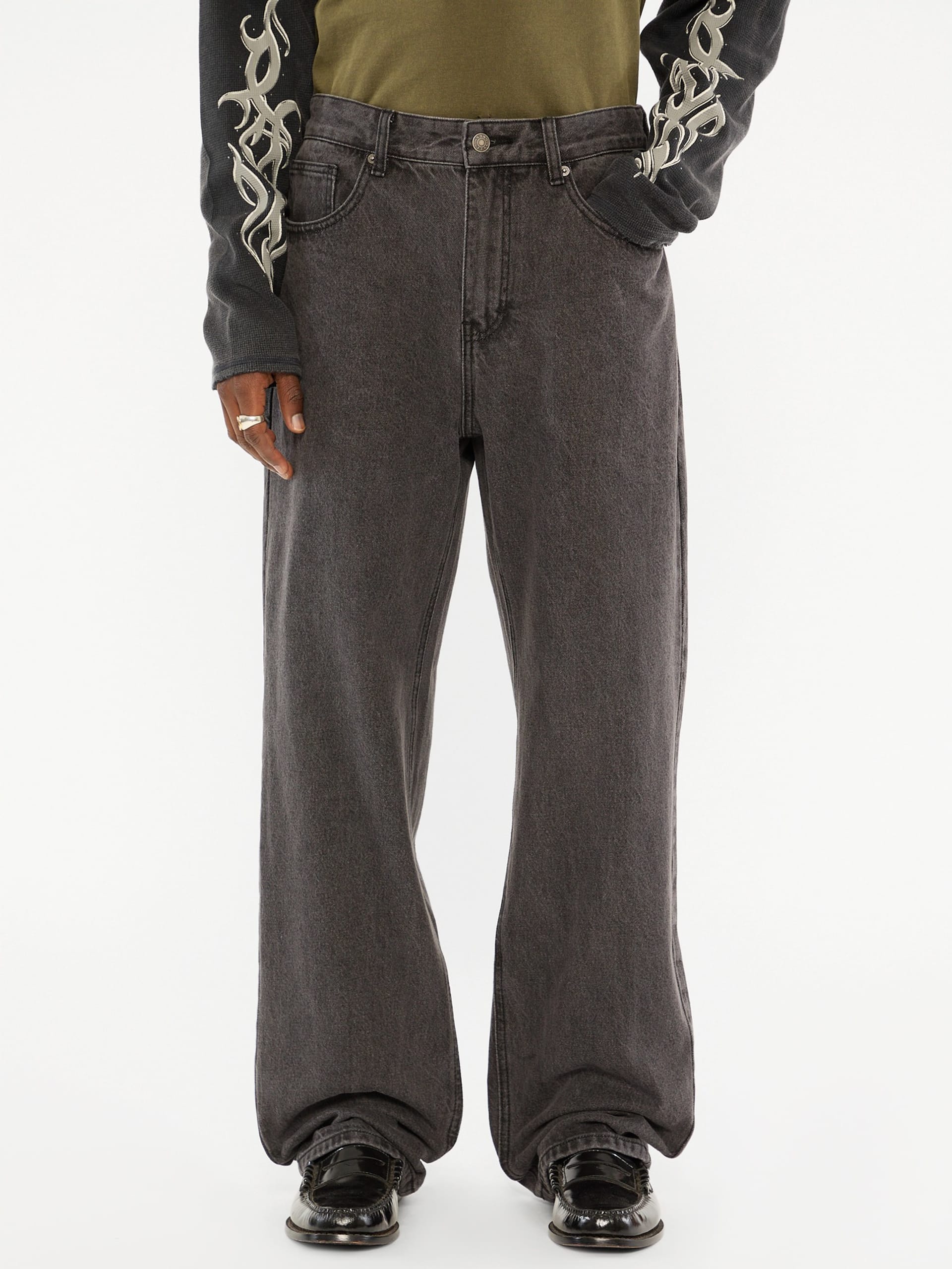 Calça jeans folgada Kit Originals da GUESS