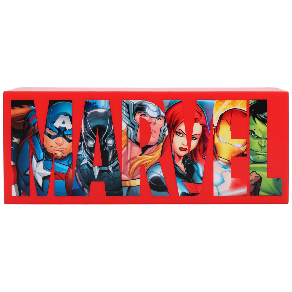 Marvel Avengers Logo-Beleuchtung