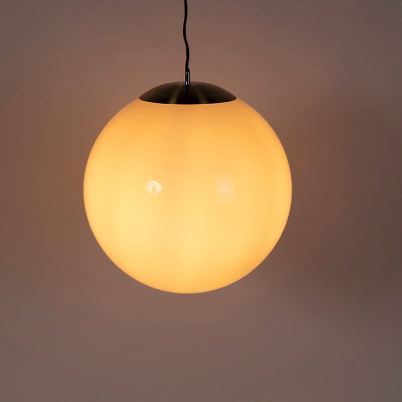 Scandinavische hanglamp opaal glas 50 cm - Ball 50