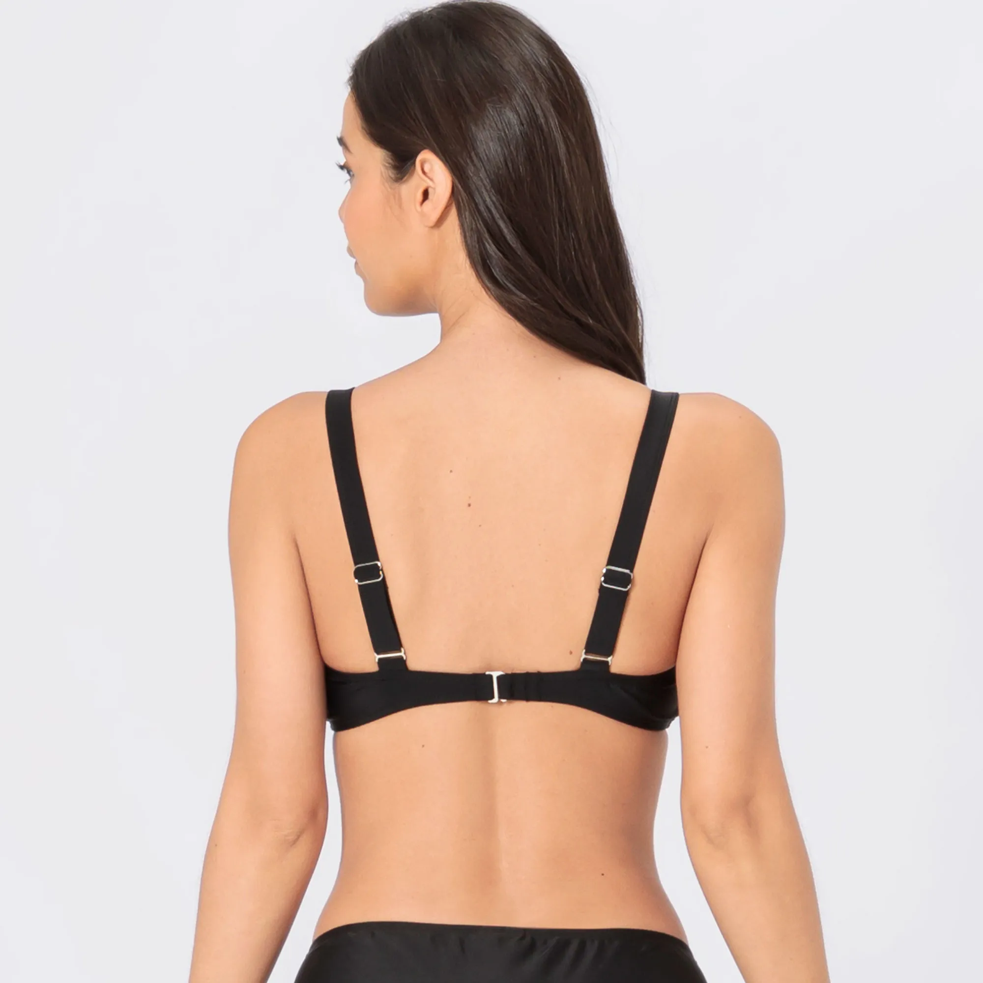 Damen-Bikini-Oberteil mit Raffungen