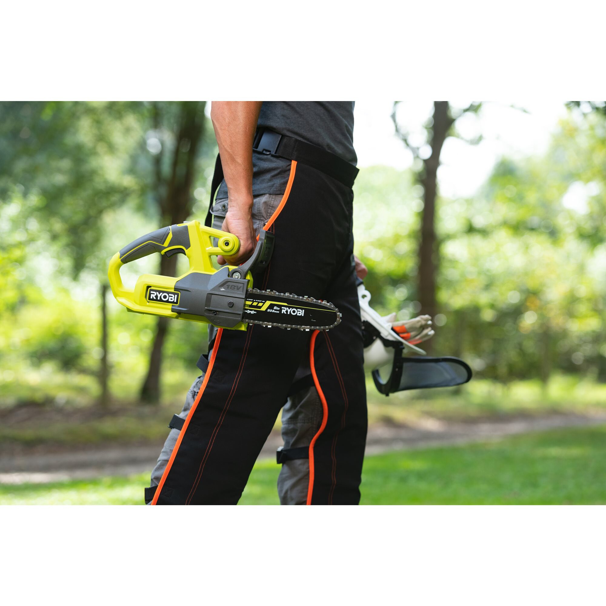 Ryobi Kettensäge ONE+ Akku-Kettensäge RY18CS20A-0, 18Volt