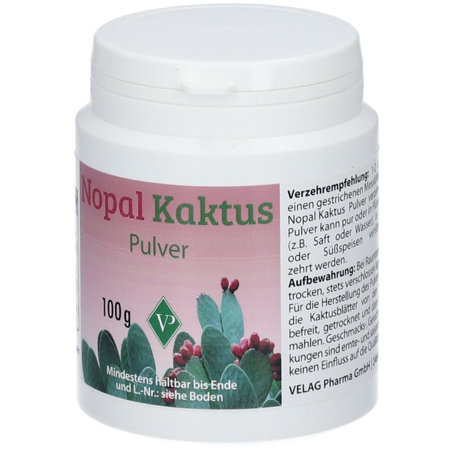 Nopal Kaktus Pulver
