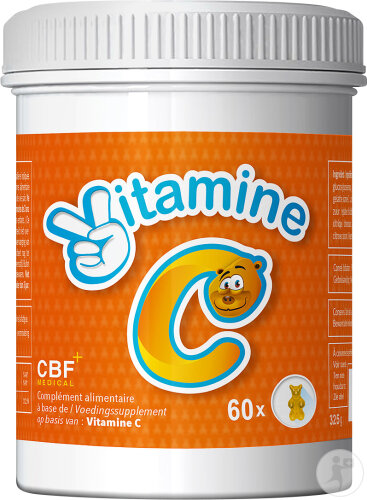 CBF Medical Vitamine C Complément Alimentaire Enfants 60 Gummies