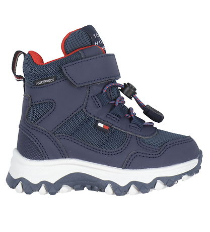 Tommy Hilfiger VinterStøvler - Fur Boot - Blå