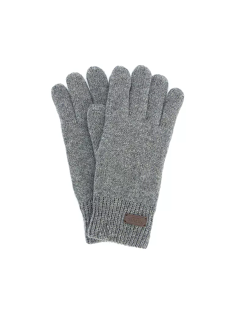 BARBOUR Handschuhe CARLTON grau