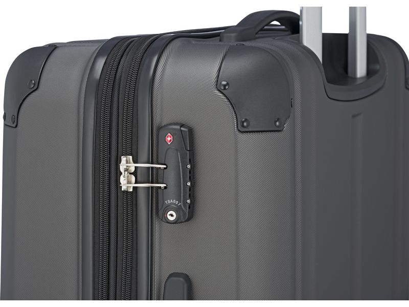 travelite Koffer City Trolley L Anthrazit Reisekoffer