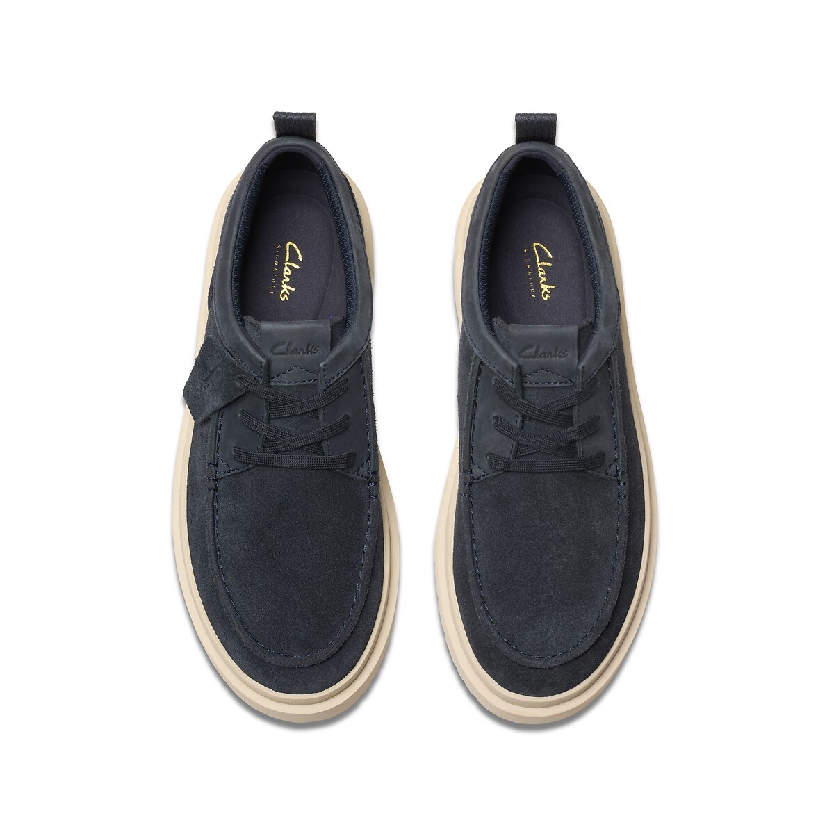 CLARKS<br>Polden Moc sapatos derby de camurça