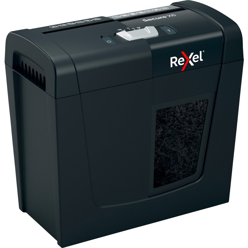 Destructeur Rexel Secure X6 - Coupe croisée