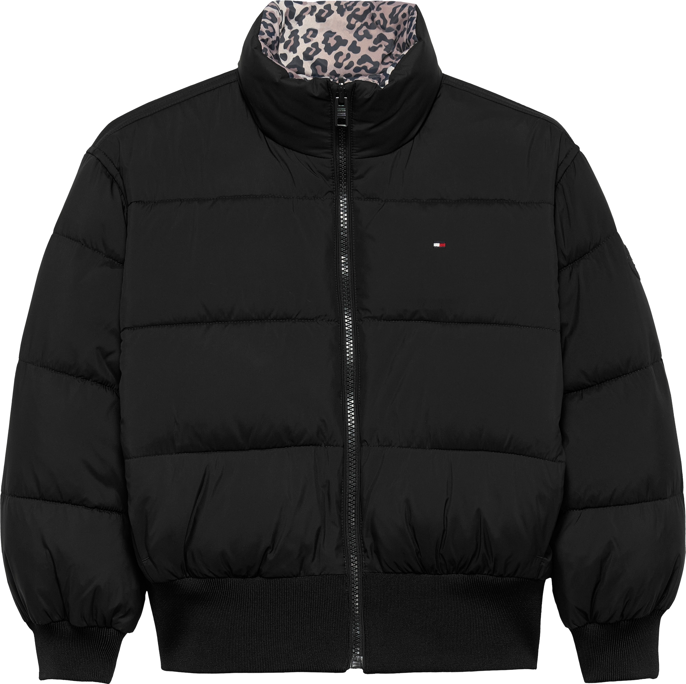 Tommy Hilfiger Wendejacke »REVERSIBLE STRIPE PUFFER BOMBER« ohne Kapuze Kinder bis 16 Jahre
