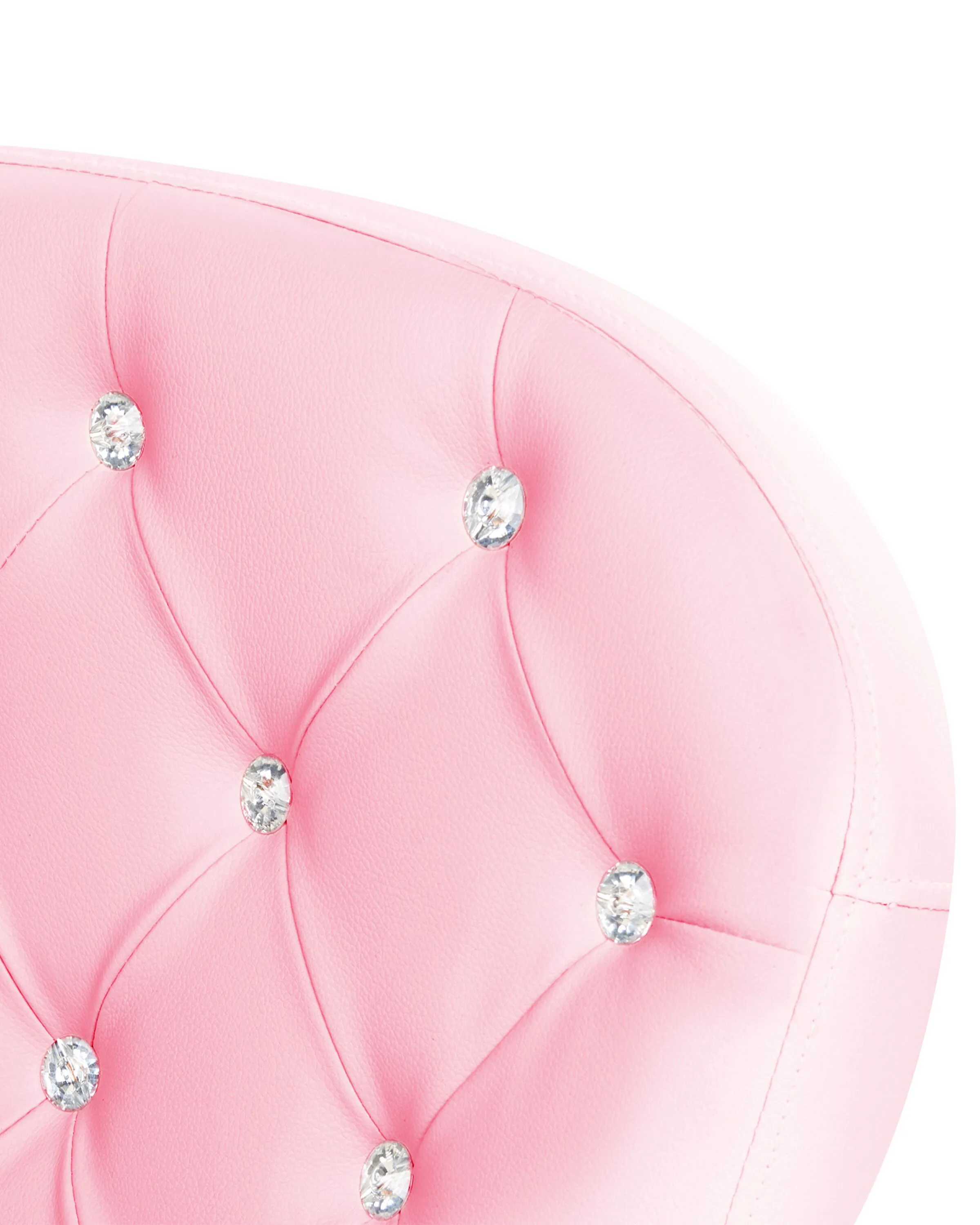 Bureaustoel PRINCESS Kunstleer Roze