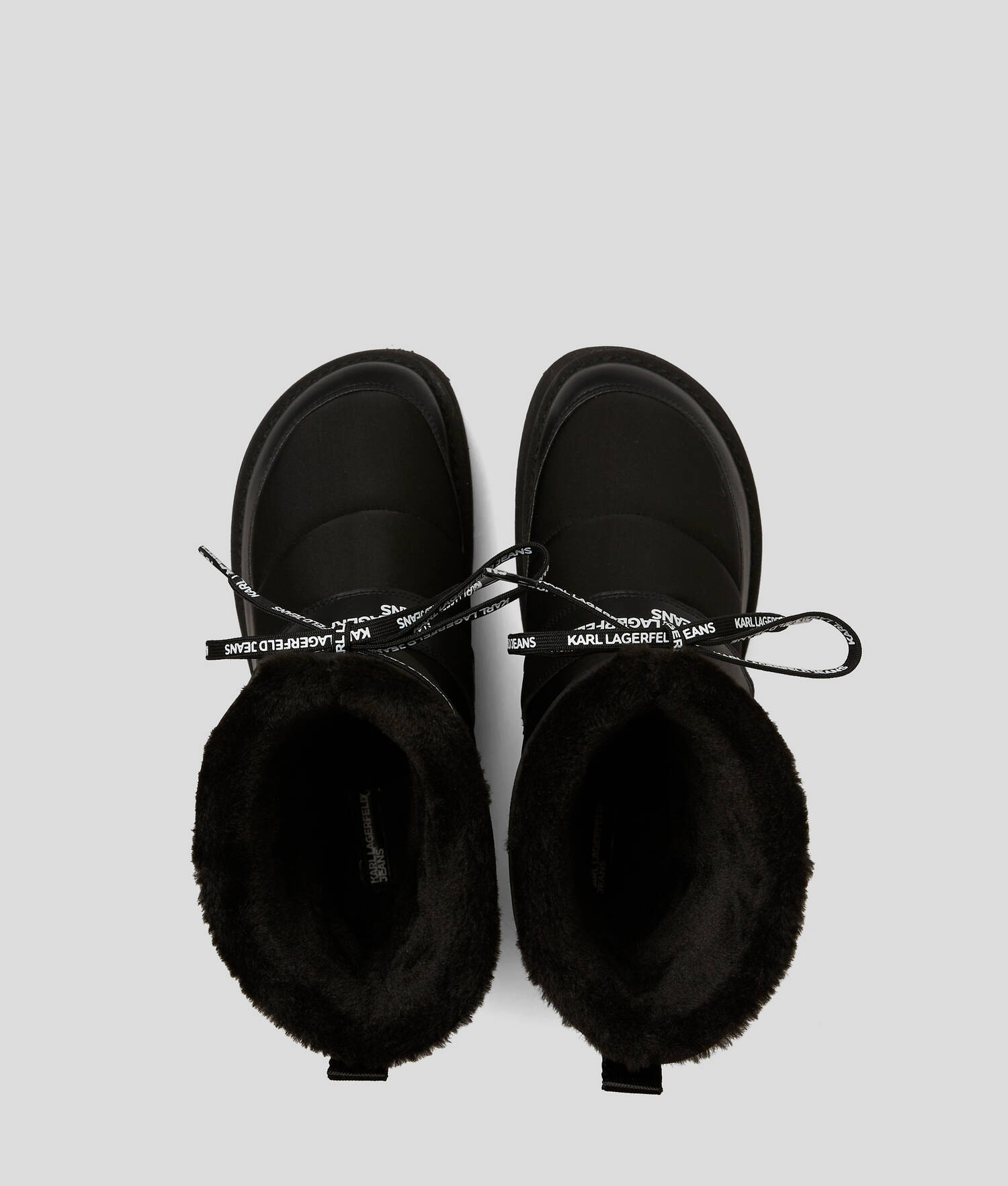 BOTTES À SEMELLE COMPENSÉE KLJ PUFFA