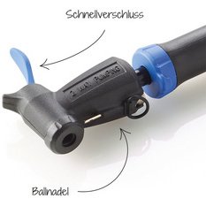Mini pompe à air pour vélo, longueur: 265 mm