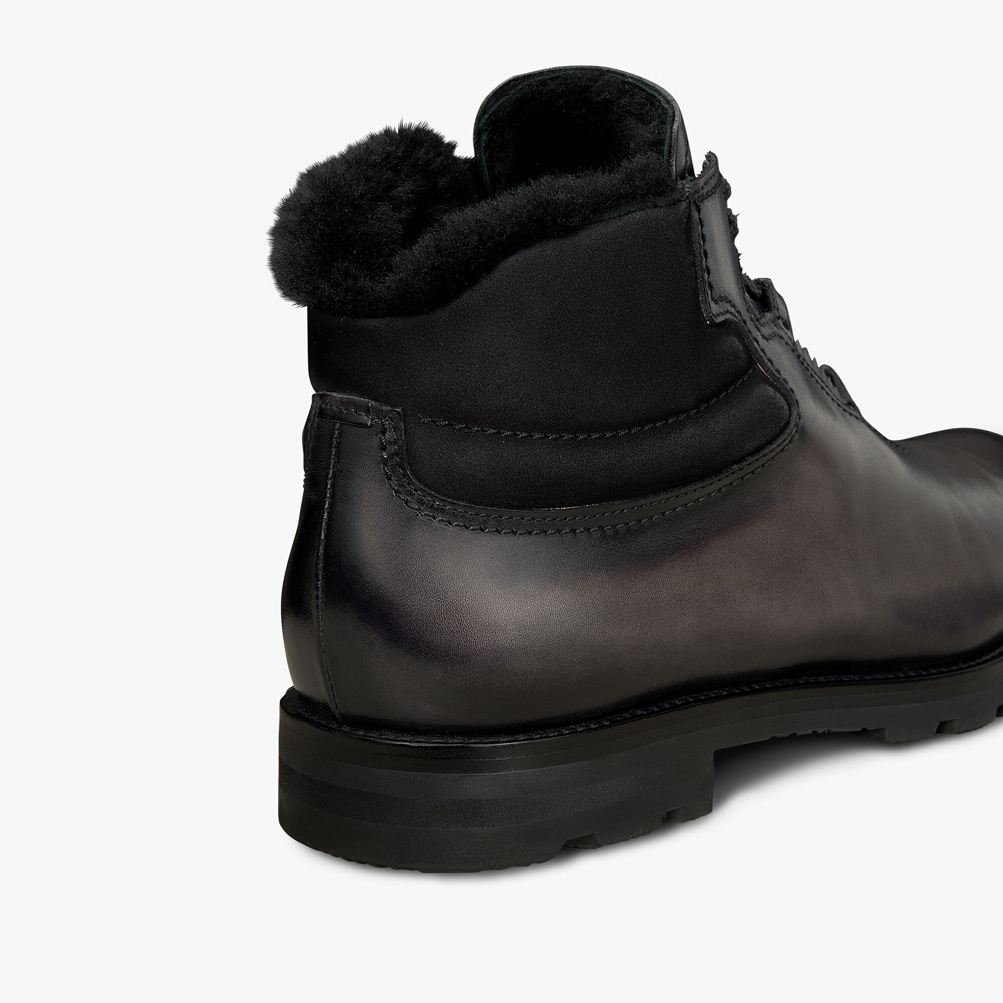 Bottine Ultima En Cuir et Laine