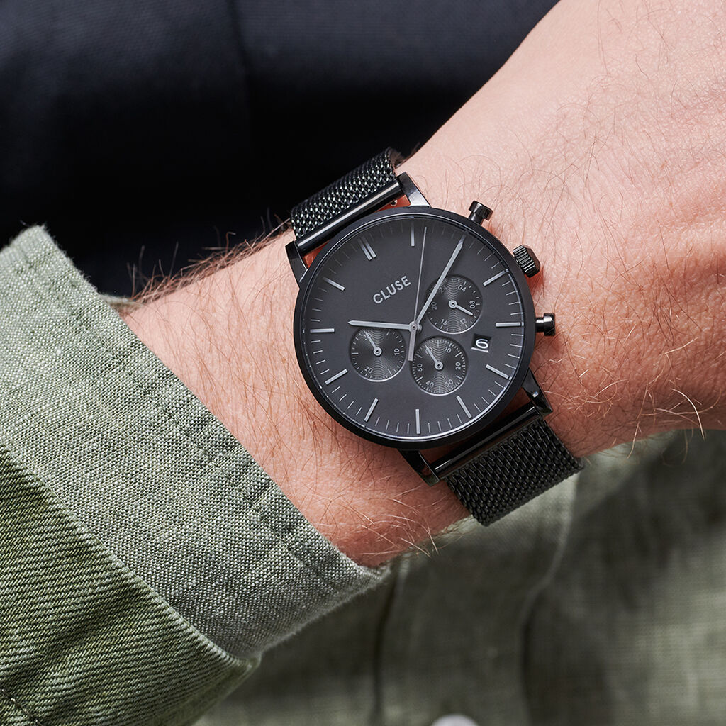 Montre Cluse Aravis Noir