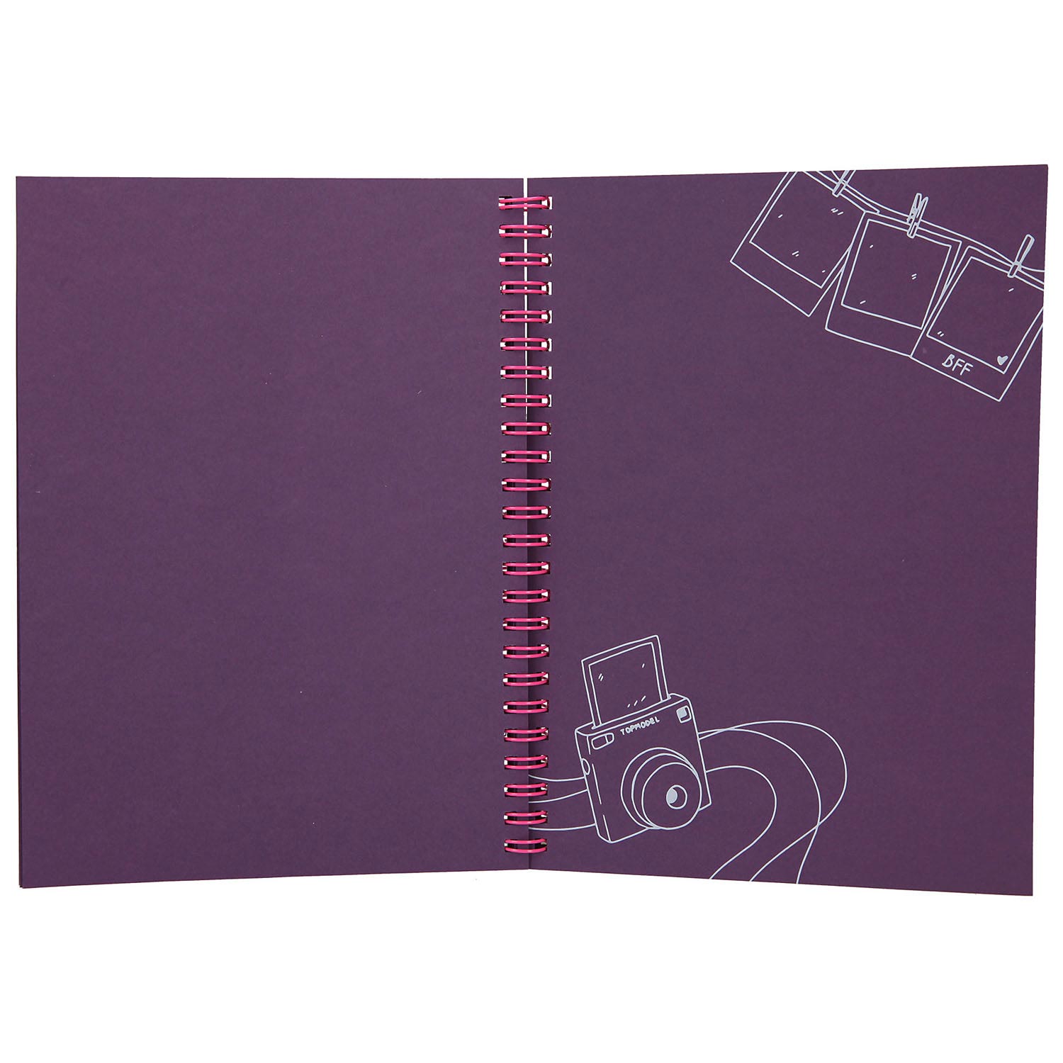 TOPModel Neon Doodle Kleurboek met Neon Stiften