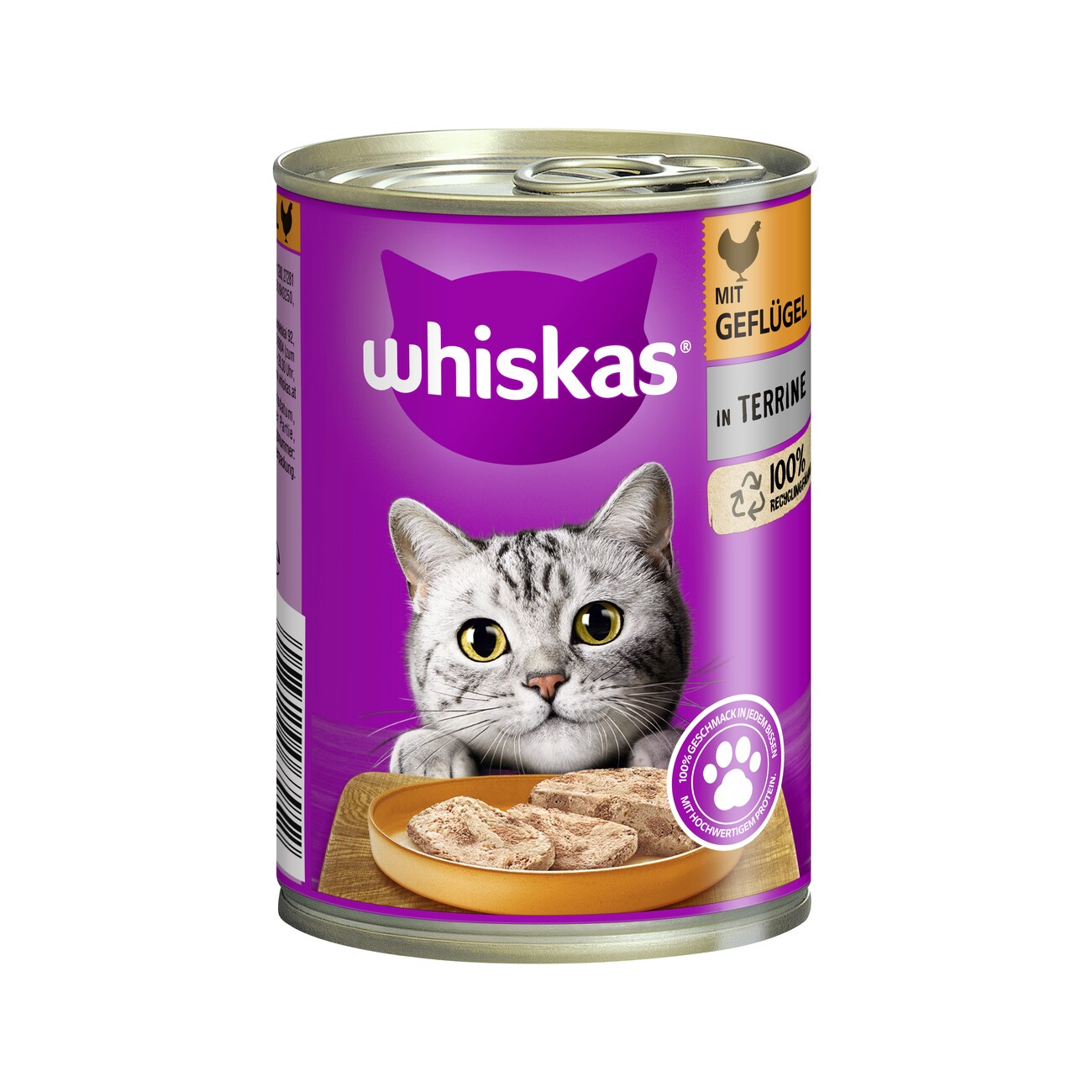 Whiskas Adult 1+ Terrine 12x400g Geflügel