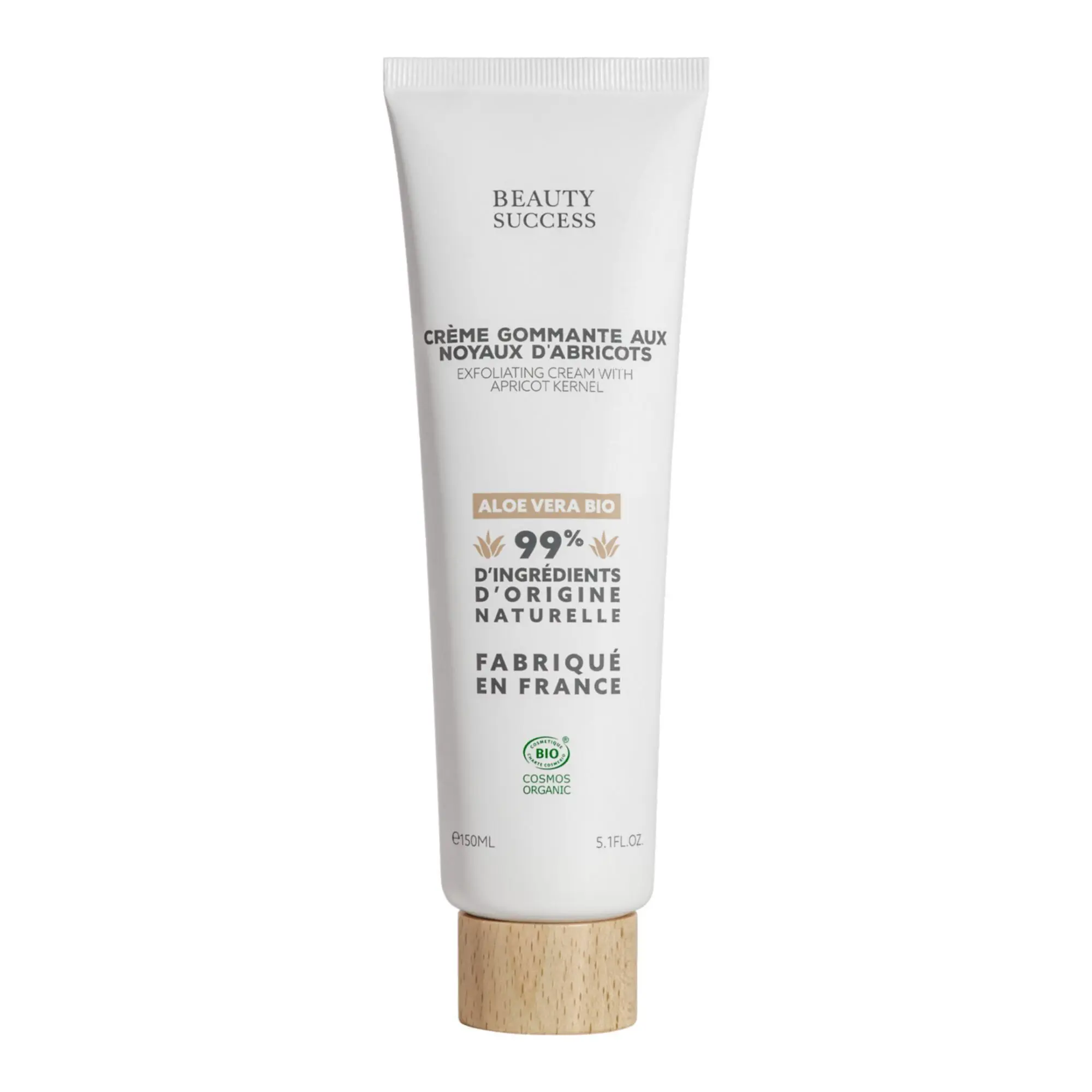 Beauty Success - Crème Gommante Aux Noyaux D'Abricots Certifiée BIO- slider-corps
