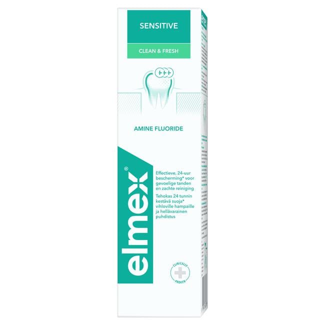 Elmex Sensitive Clean & Fresh Tandpasta 75ML