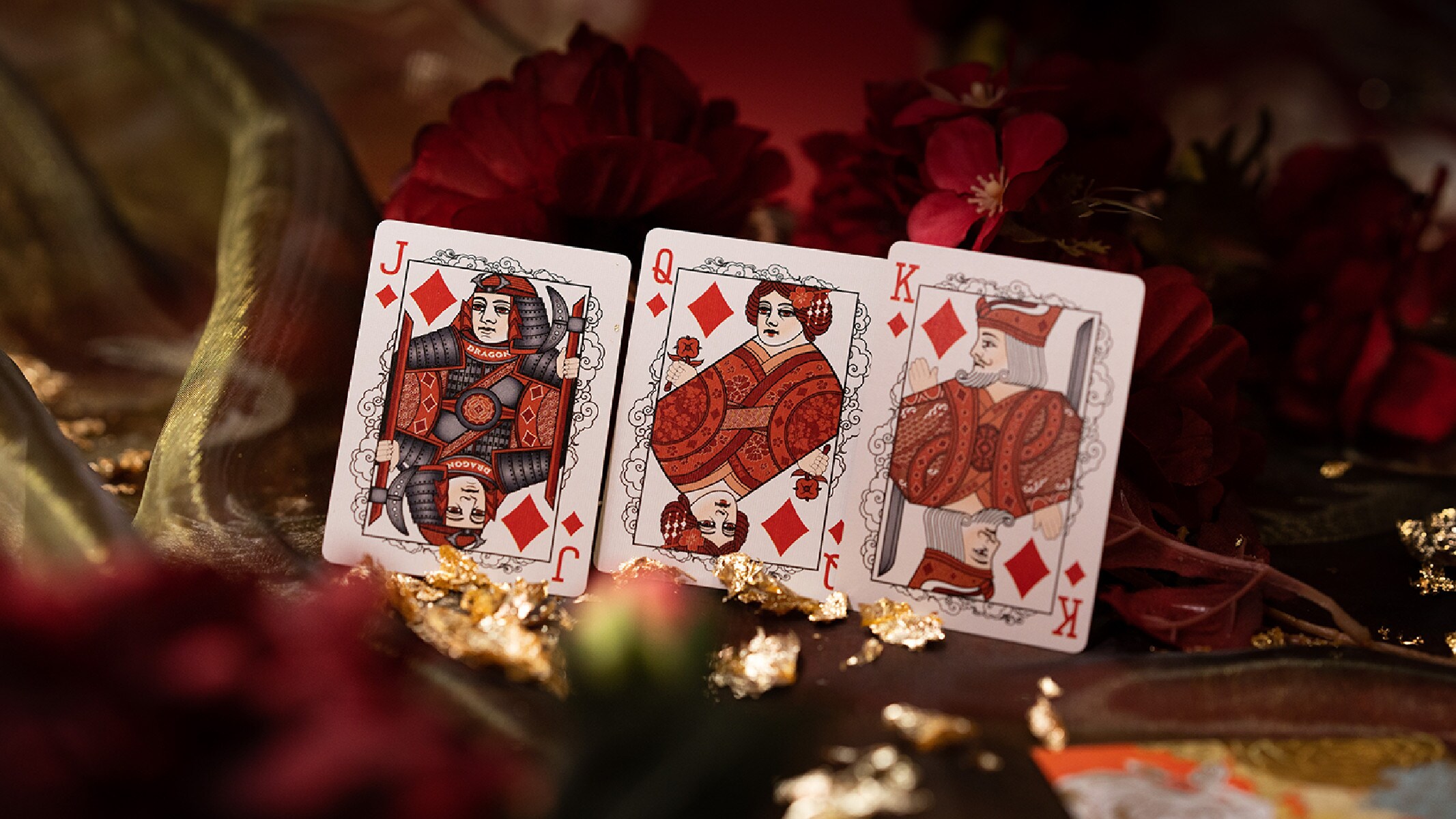Bicycle® Kartendeck - Red Dragon Kartenspiel Spielkarten Pokerkarten
