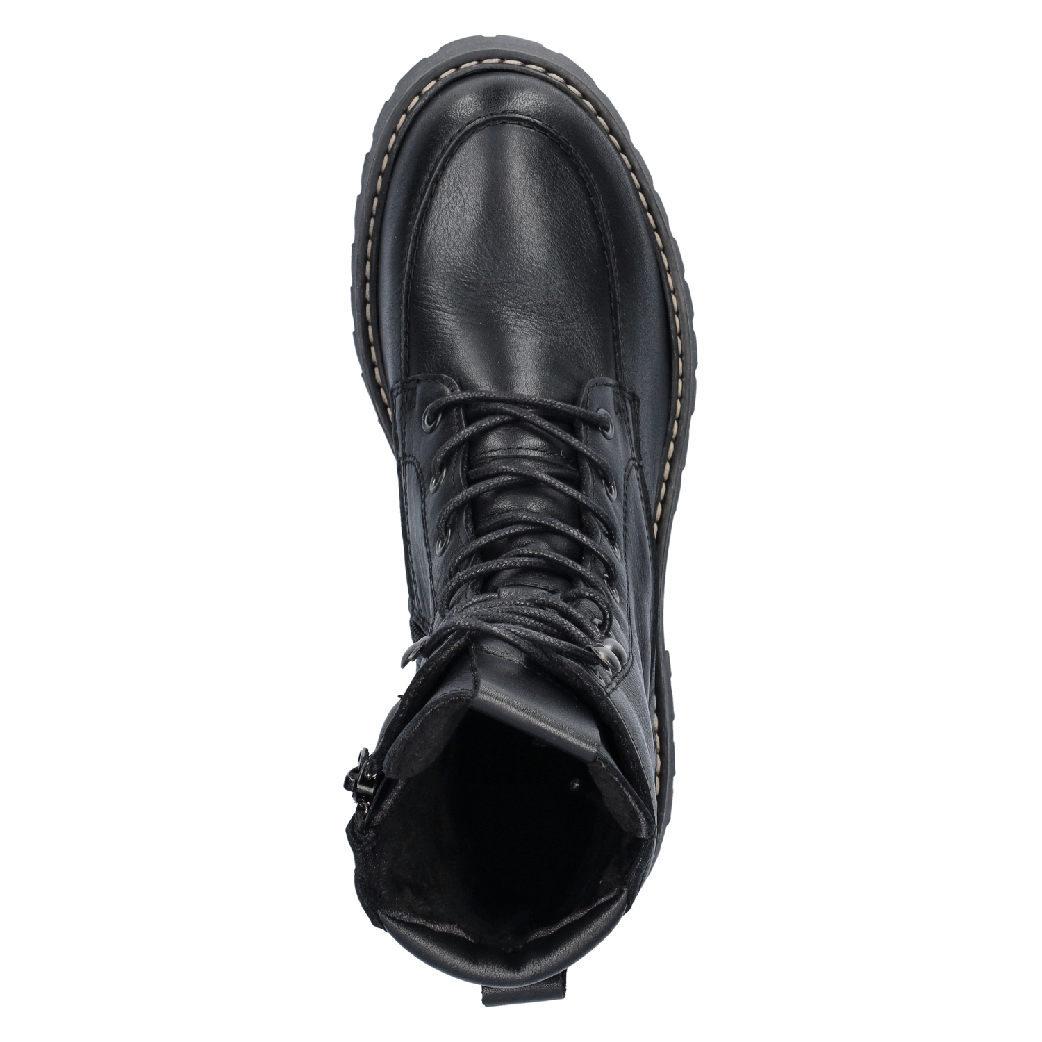 dames veterboot Nelson Zwart