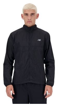 Veste coupe-vent New Balance Athletics Packable Noir Homme