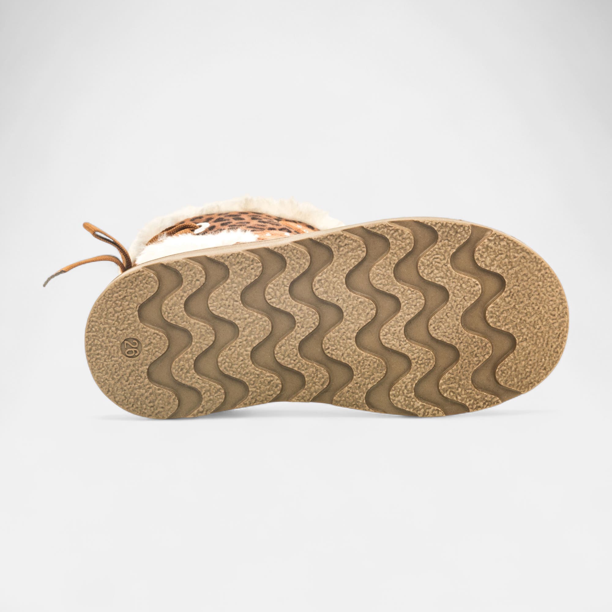 Bottes Fille cognac