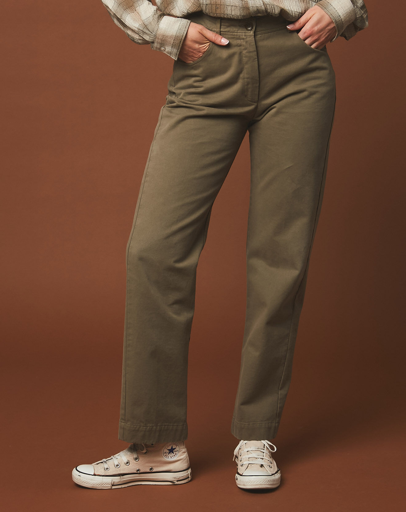Hartford Pantalon 7/8ème Punch kaki