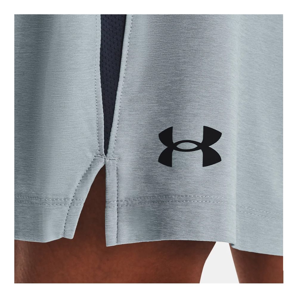 Under Armour UA TECH VENT - Short Homme harbor blue/downpour gray/black