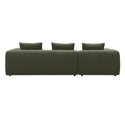 Ingvar venstrevendt sofa med chaiselong