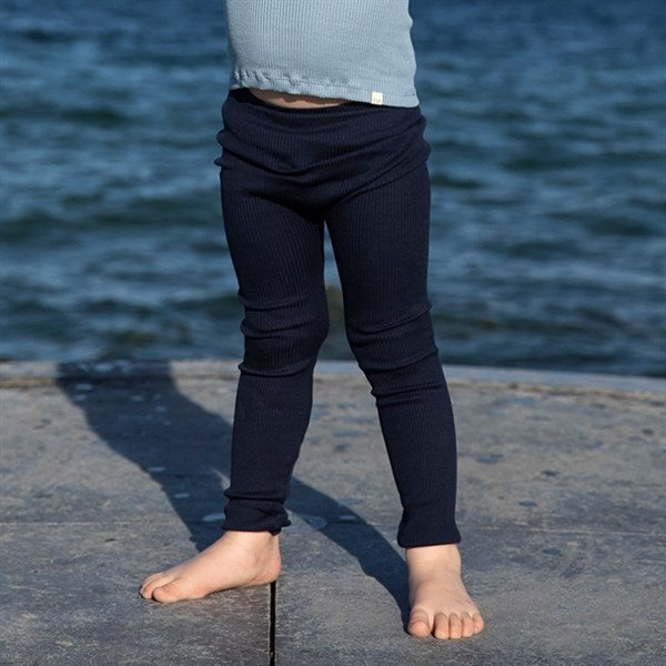 Bieber Bukser Dark Blue - Minimalisma → Luksusbaby.dk