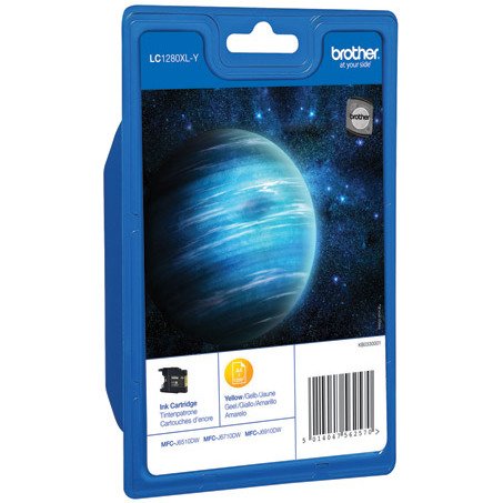 Cartouche Brother LC1280XL haute capacité couleurs séparées pour imprimante jet d'encre