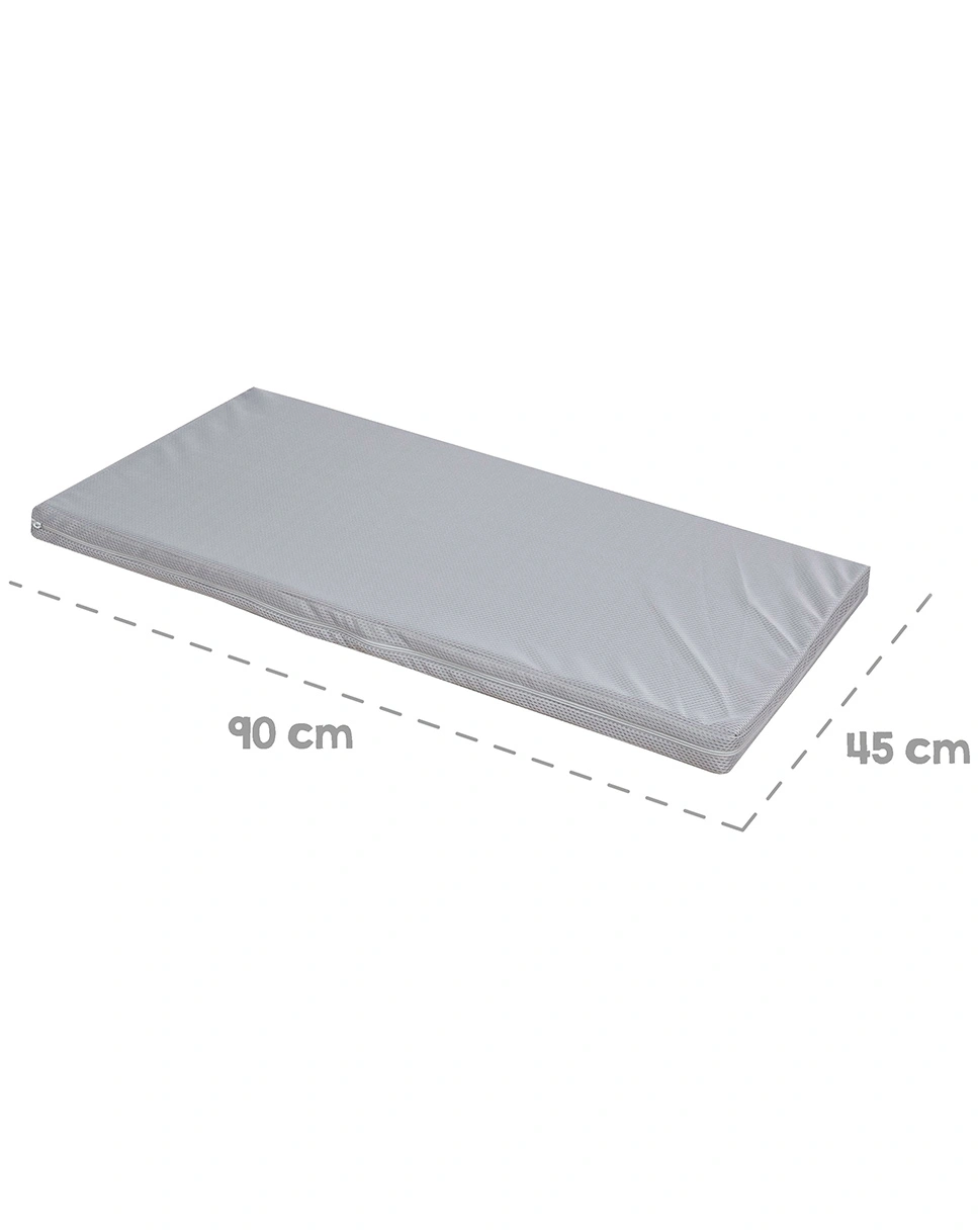 Beistellbett ROBA STYLE 3in1 86 x 90 cm (Farbe: grau)