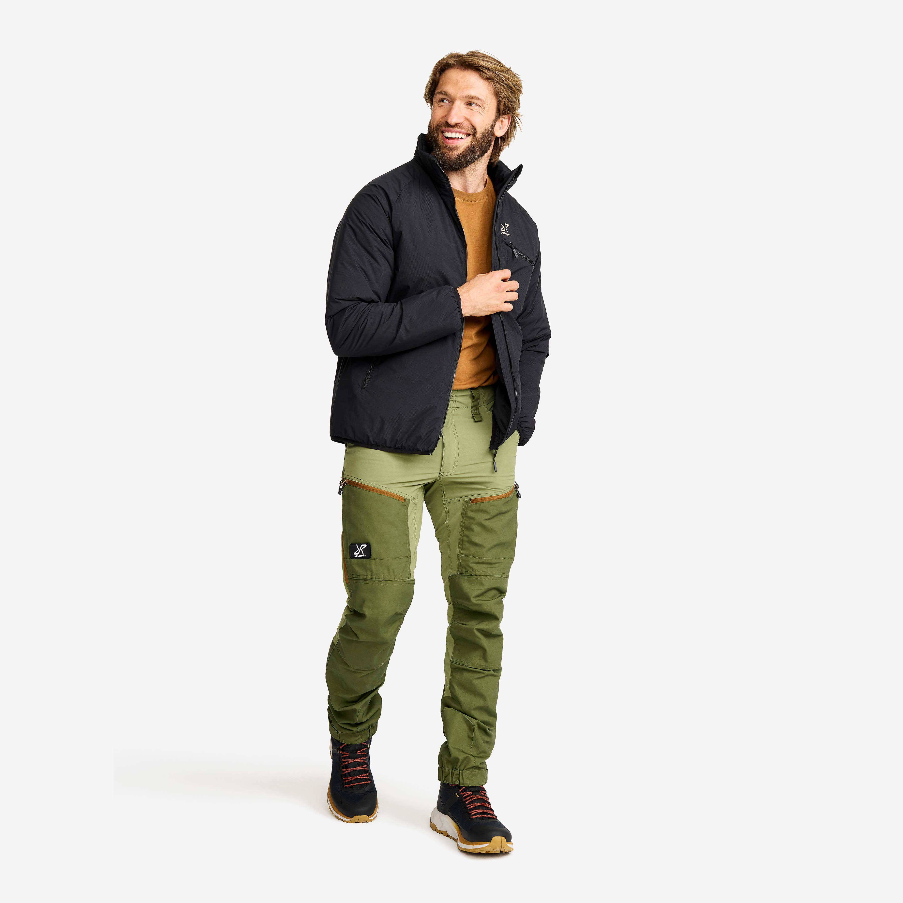 Flatter Insulated Jacket Herre Black