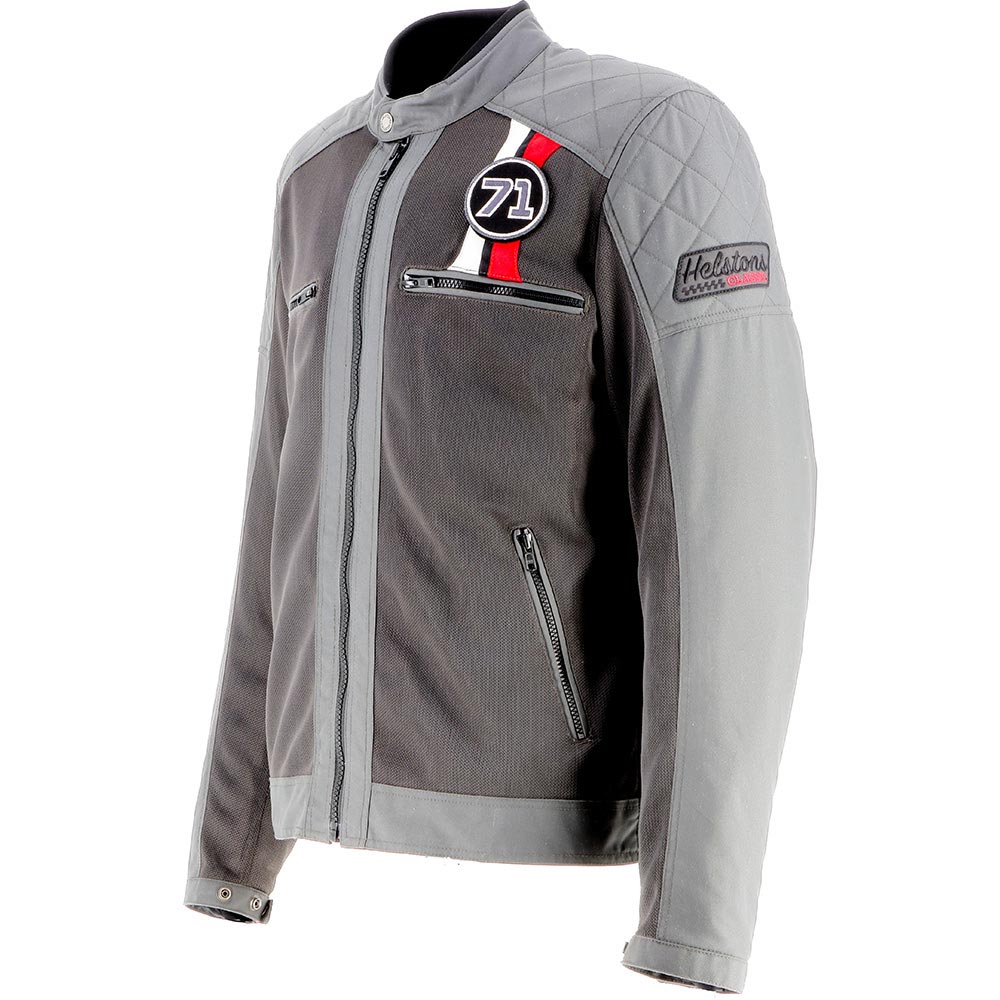 Helstons - Blouson Stinger Air Tissu Mesh Gris